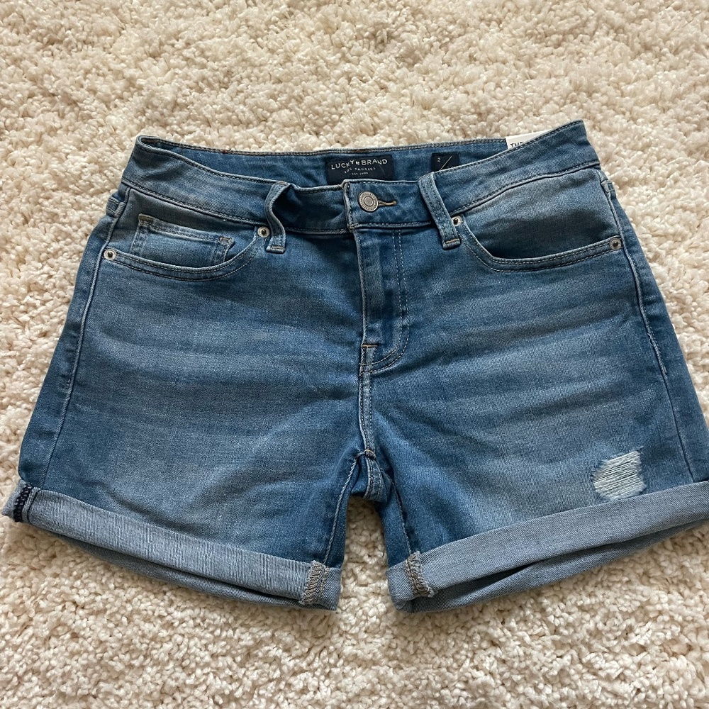 NWT Womens Lucky Brand Jean Shorts